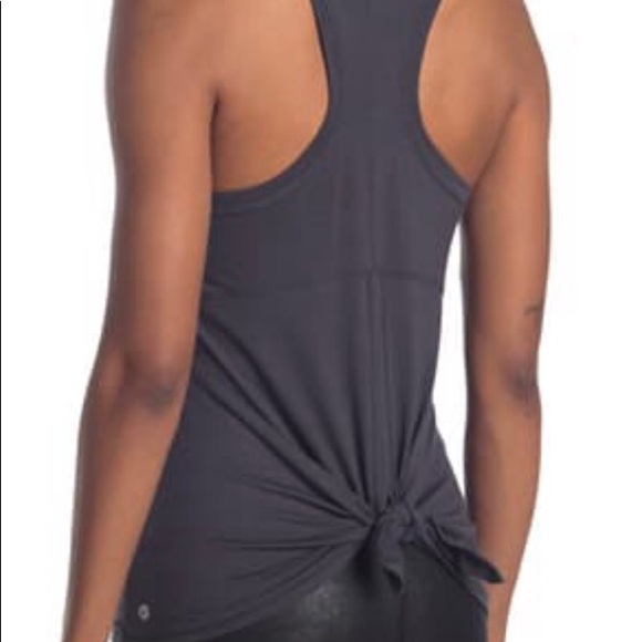 90 Degree By Reflex Tops - 90 DEGREE BY REFLEX NWT RACER TIE BACK TANK TOP M